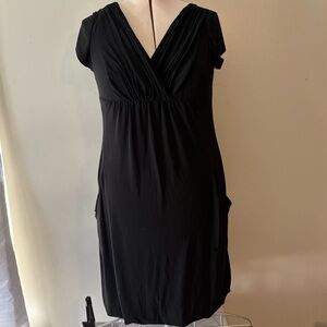 Adrianna Papell Shimmering Gray Fabric